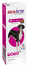 Bravecto® Rosado Masticable 1400 mg Antiparasitario para Perros de 40 a 56 kg